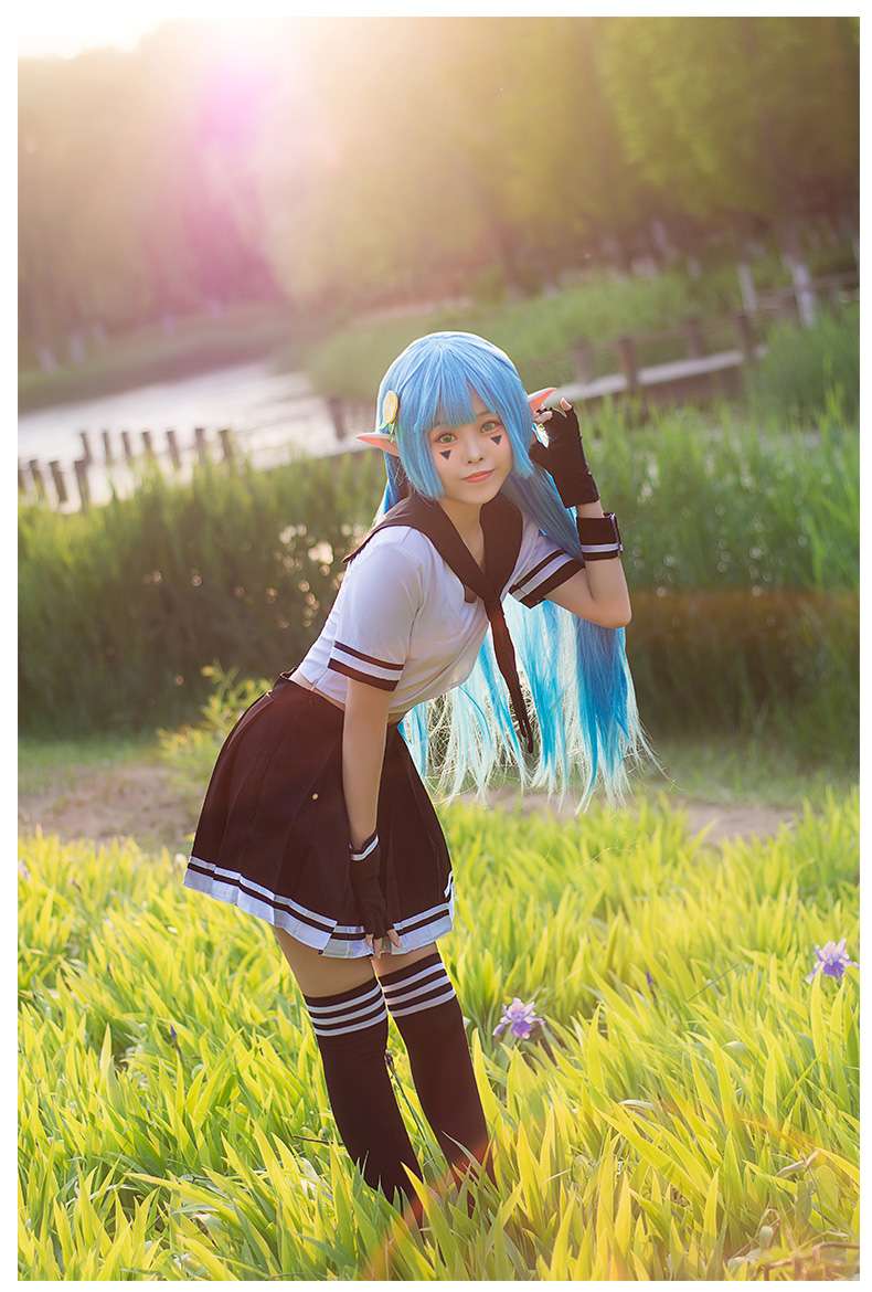 セーラー服 エルフ風 コスプレ衣装セット