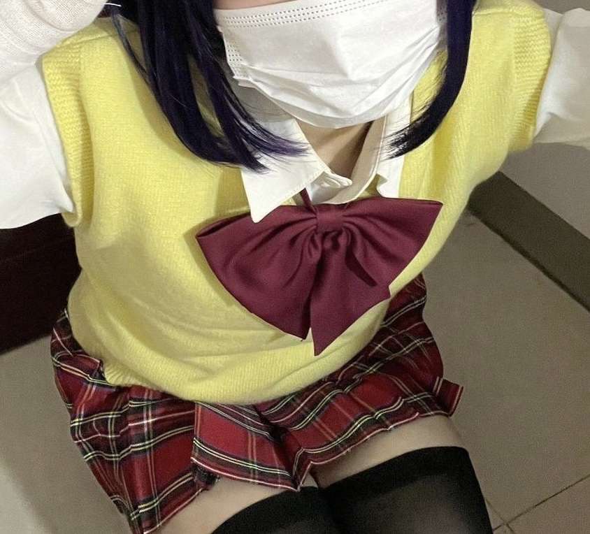 セーラー服 ふわもこ イエローベスト