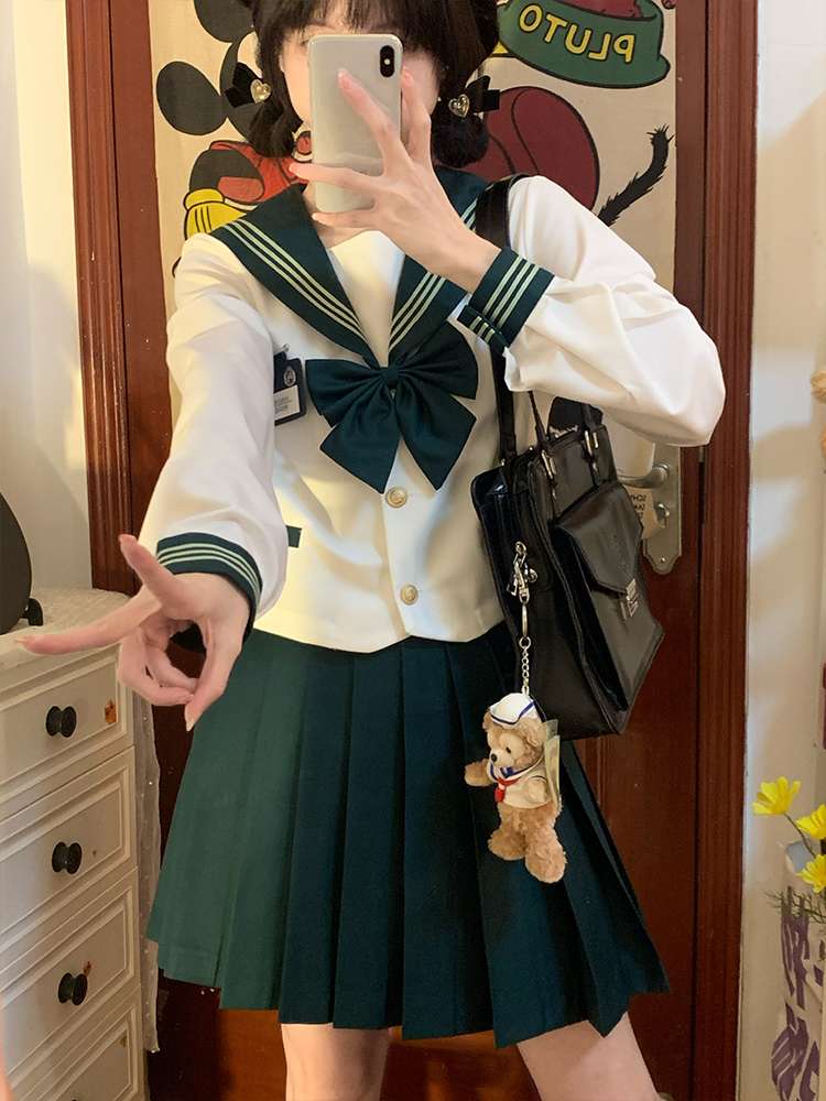 セーラー服 クラシック JK制服コスプレセット