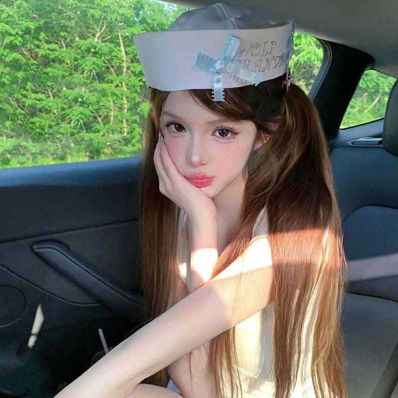 セーラー服 ナース風セーラー帽子