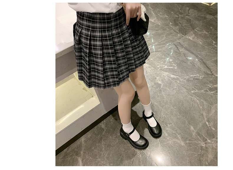 セーラー服 メリージェーンチャンキーソールシューズ