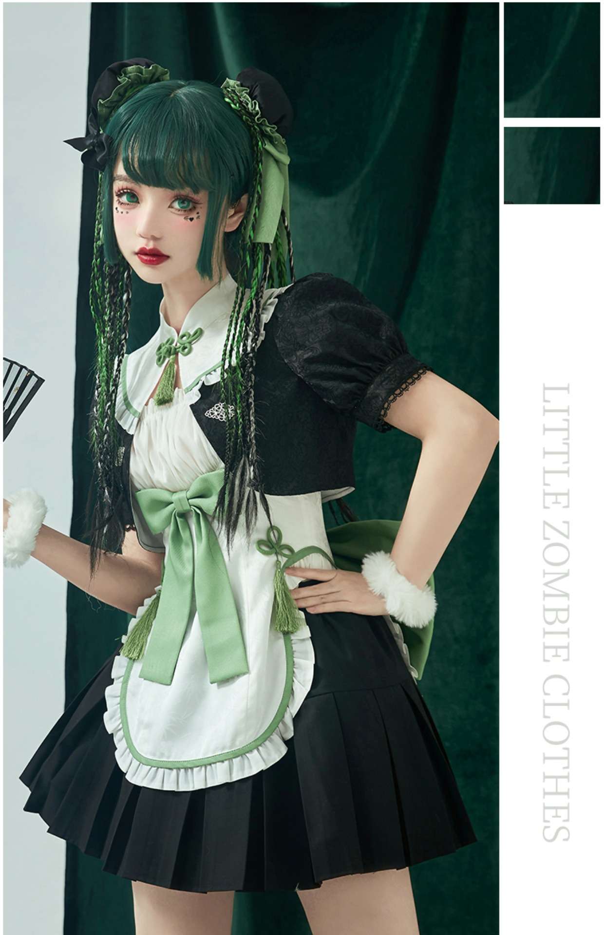セーラー服 和風メイド風ロリータファッション衣装セット