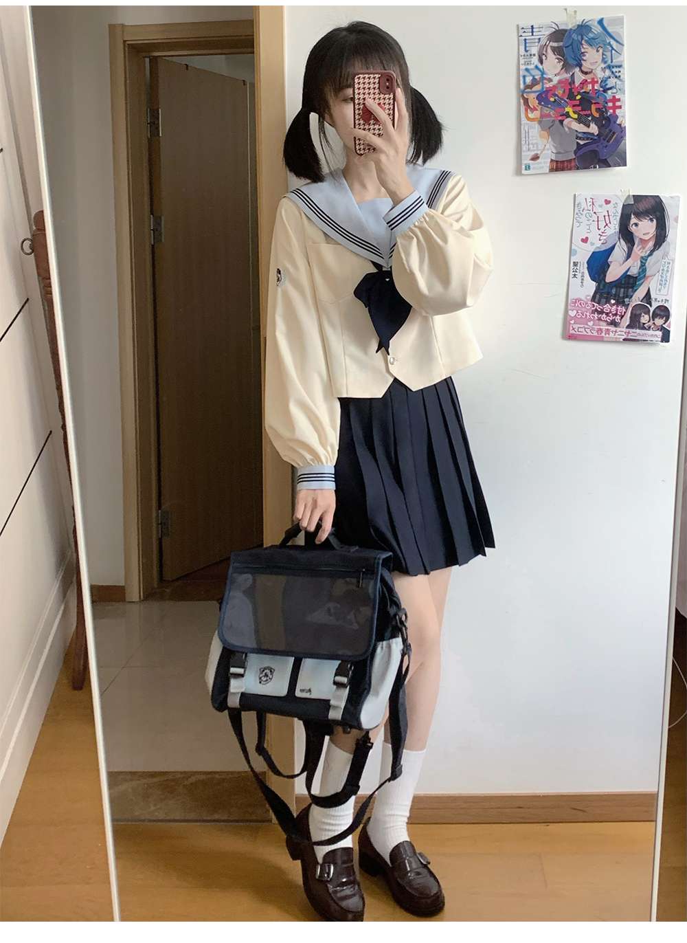 セーラー服 クラシック長袖 制服セット