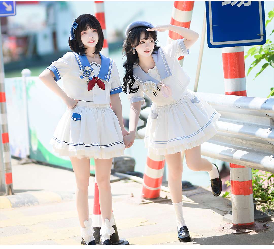 セーラー服 マリン風ロリータワンピース