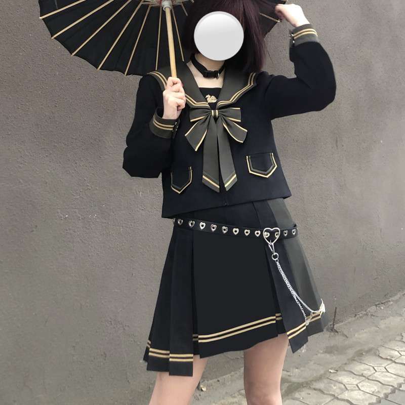 セーラー服 ゴシックセーラー風学生服セット