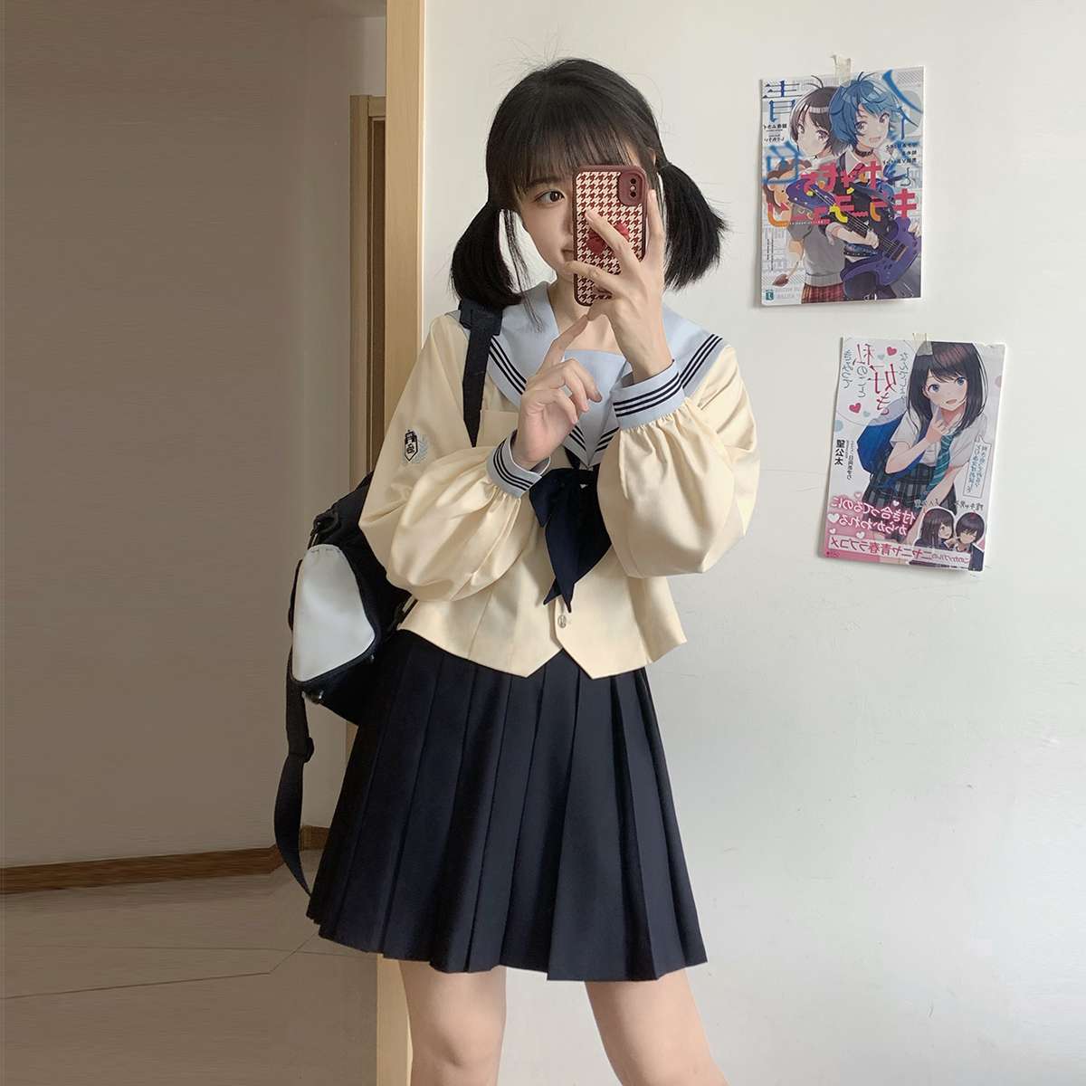 セーラー服 クラシック長袖 制服セット