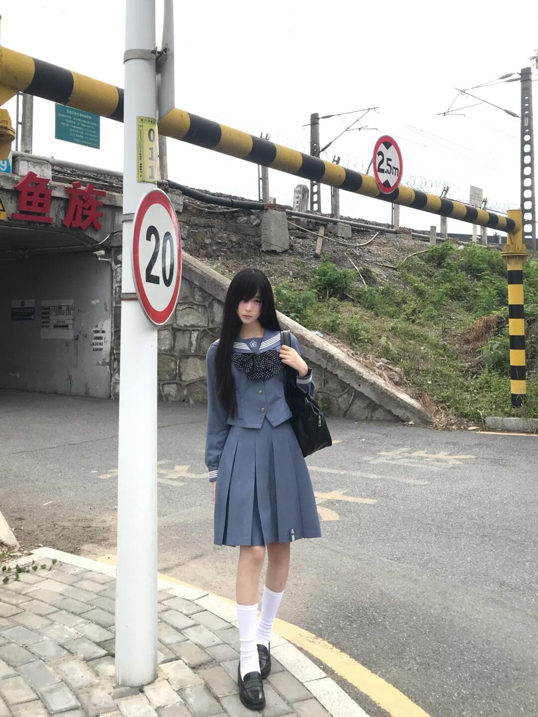 セーラー服 エレガント学園風水玉リボン