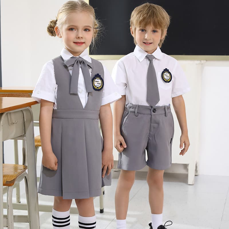 セーラー服 兄妹お揃い学院風制服カーディガンセット