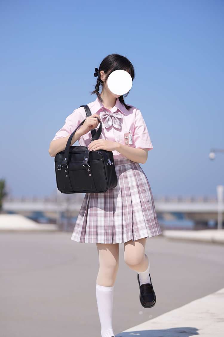 セーラー服 学生風ショルダーバッグ クラシック風レザー調