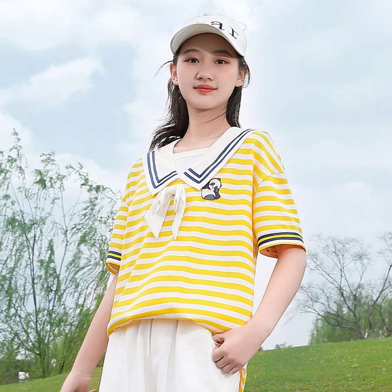 セーラー服 青春マリンルック セーラー風Tシャツ