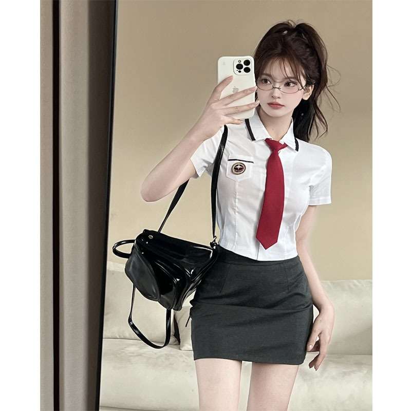 セーラー服 エレガントOL風セーラースタイルコスプレセット