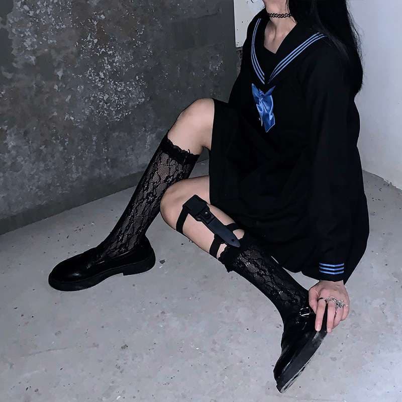 セーラー服 モダンセーラーワンピース 制服風デザイン