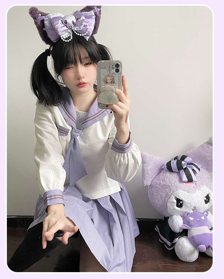 セーラー服 甘めガーリー 上下セット