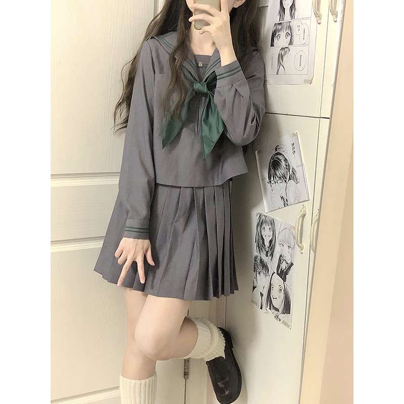 セーラー服 学生風 上下セット