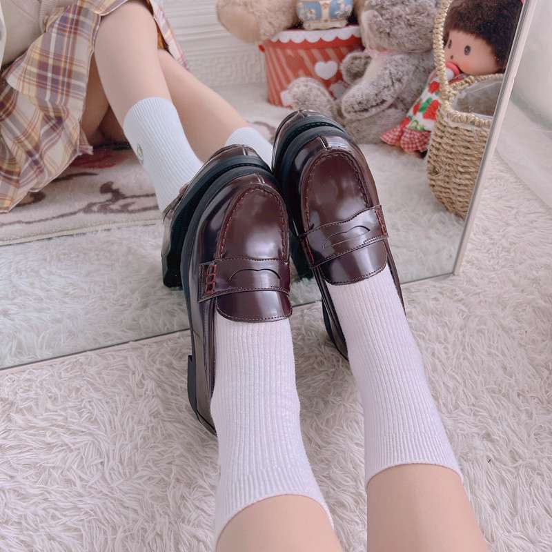 セーラー服 学生風ローファー