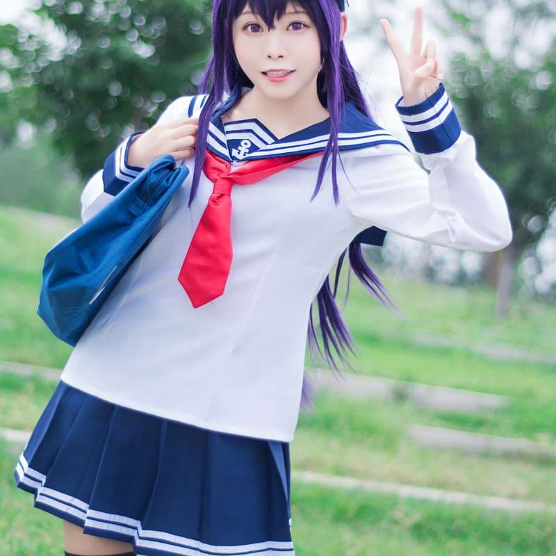 セーラー服 海軍風 コスプレ衣装セット