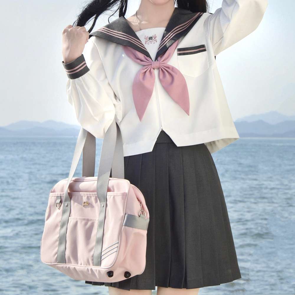 セーラー服 清楚な雰囲気の学生風 上下セット