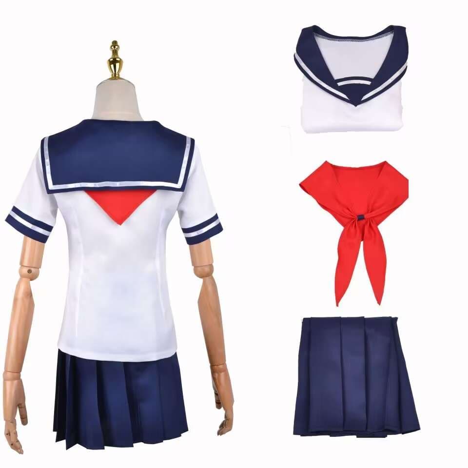 セーラー服 アニメ風 コスプレ衣装セット