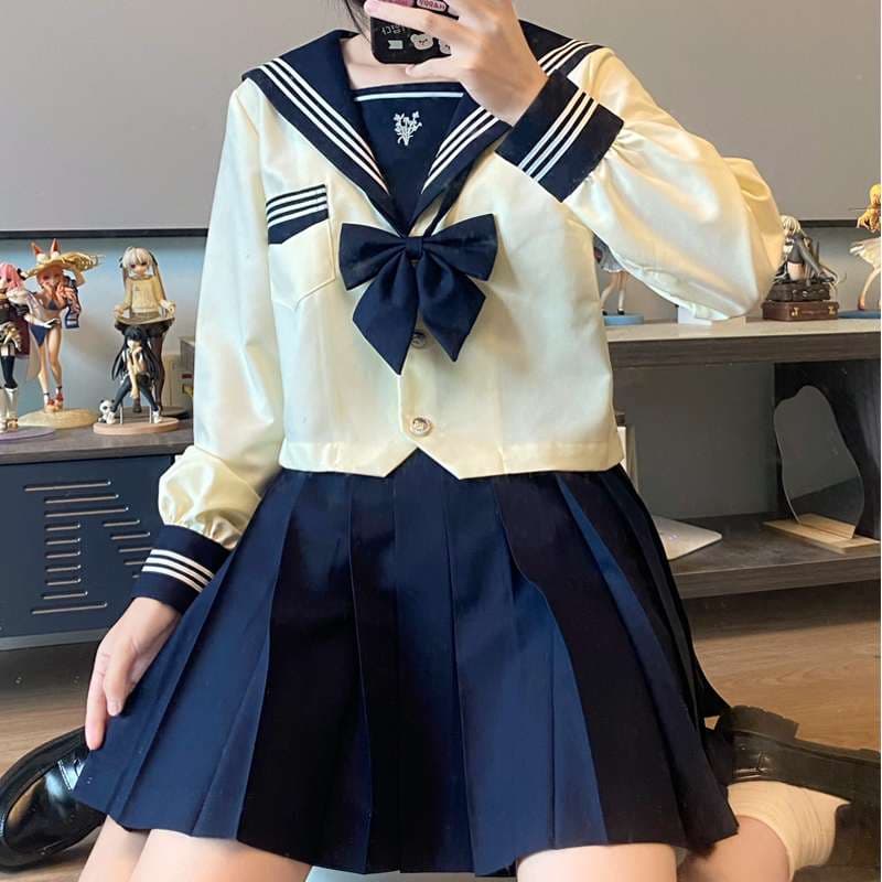 セーラー服 クラシックな コスプレセット
