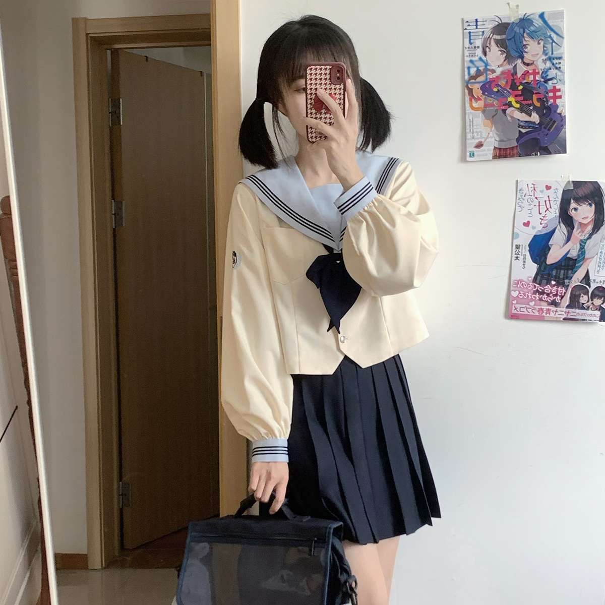 セーラー服 クラシック長袖 制服セット