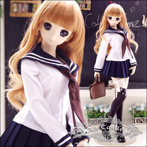 セーラー服 エアキャッスル スタイル人形