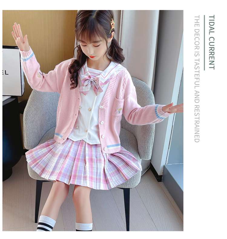 セーラー服 パステルカラー セーラー風 カーディガンセット