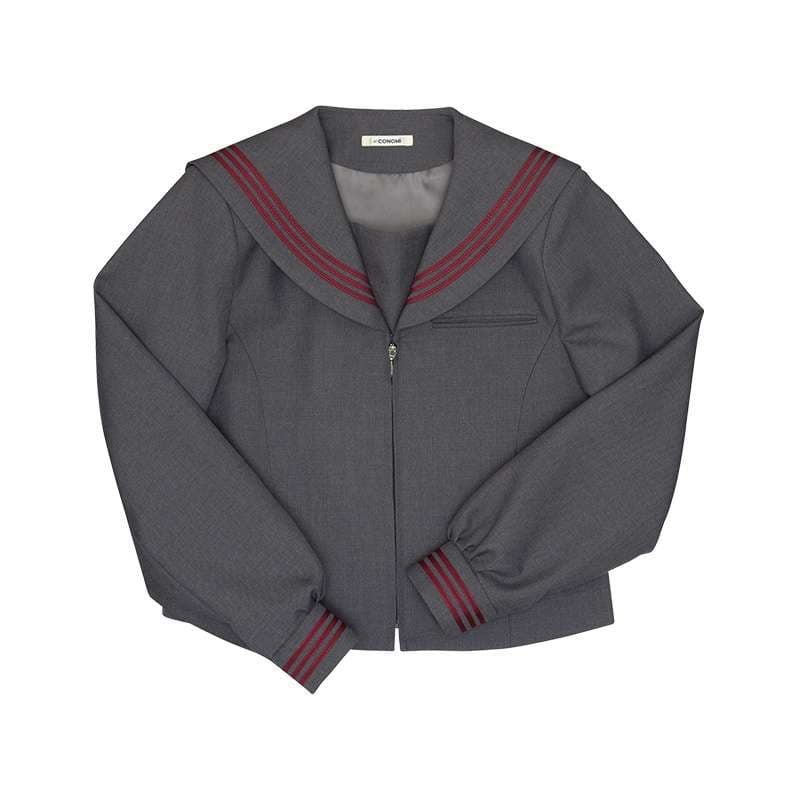 セーラー服 グレー ジャケット