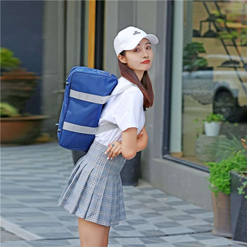 セーラー服 多機能ポケット付き学生風バッグ