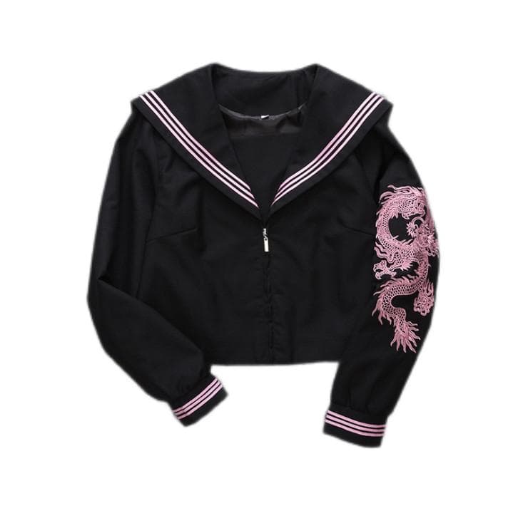 セーラー服 龍刺繍入り伝統